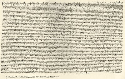 Magna Carta (tusz na pergaminie) autorstwa English School