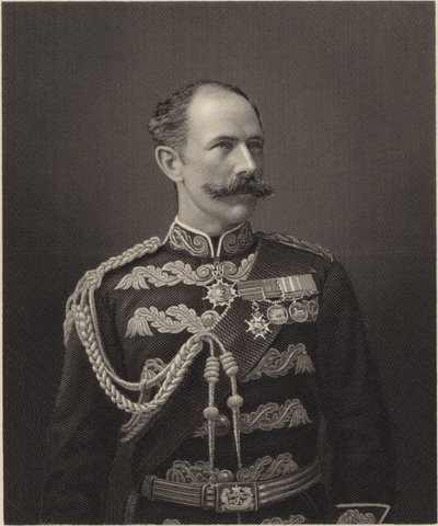 Generał dywizji Sir Herbert Stewart autorstwa English School