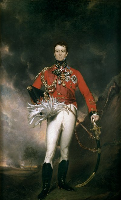 Generał major Sir James Kempt, c.1824 autorstwa English School