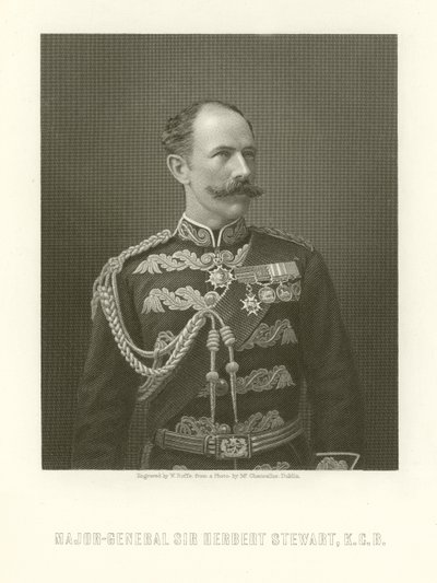Generał dywizji Sir Herbert Stewart autorstwa English School