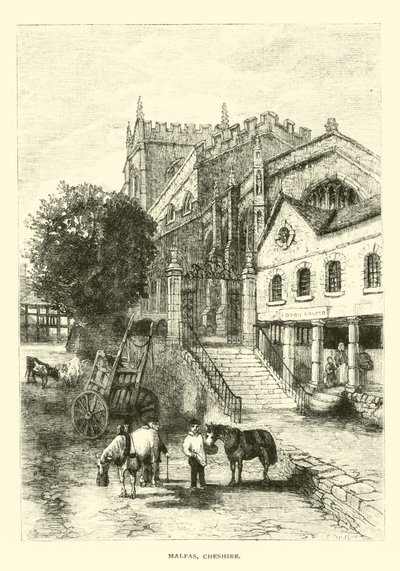 Malpas, Cheshire autorstwa English School