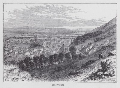 Malvern (grawerowanie) autorstwa English School