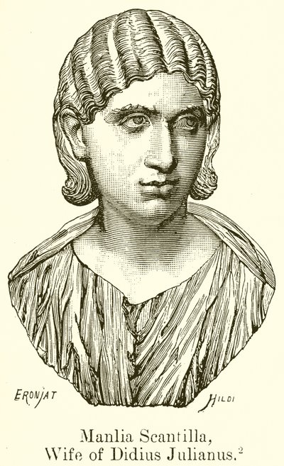 Manlia Scantilla, żona Didiusa Julianusa autorstwa English School