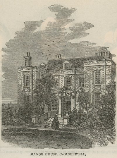 Dwór w Camberwell autorstwa English School