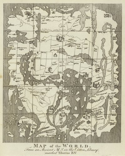 Mapa świata autorstwa English School
