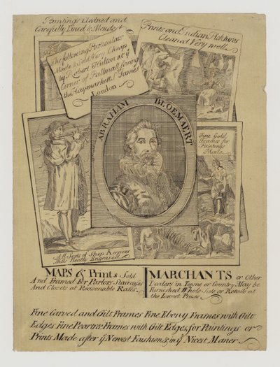 Map and Printseller, karta handlowa autorstwa English School