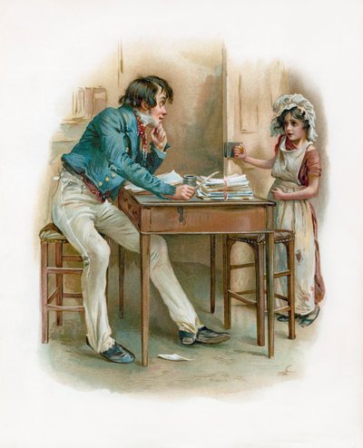 Markizy, powiedział w zamyśleniu pan Swiveller, „proszę się zbliżyć” autorstwa English School