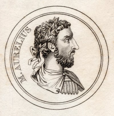 Marek Aureliusz, ze „Słownika historycznego Krabba”, opublikowanego w 1825 r. autorstwa English School