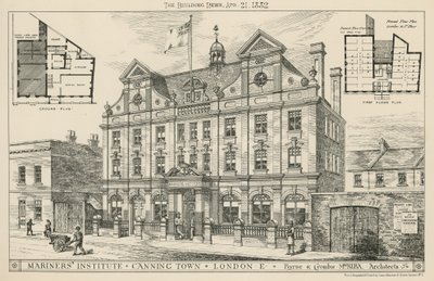 Mariners Institute, Canning Town, Londyn autorstwa English School