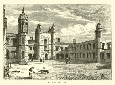 Marischal College autorstwa English School