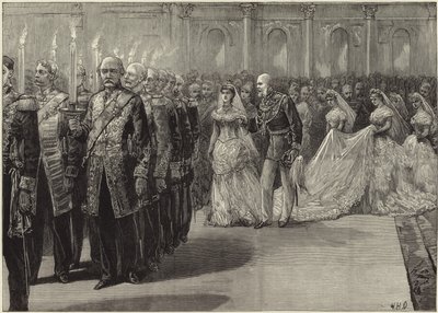 Uroczystości weselne w Berlinie autorstwa English School