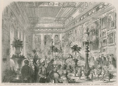 Małżeństwo Sir Roberta Peela i Lady Emily Hay autorstwa English School