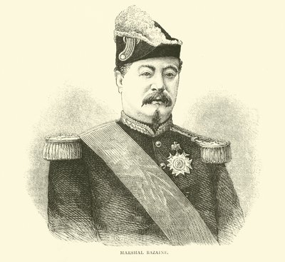 Marszałek Bazaine, wrzesień 1870 autorstwa English School