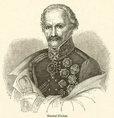 Marszałek Blucher (grafika) autorstwa English School