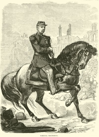Marszałek Macmahon, marzec 1871 autorstwa English School