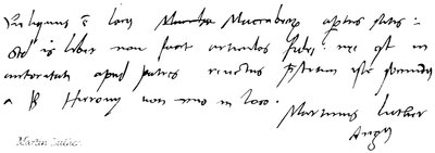 Marcin Luther autorstwa English School