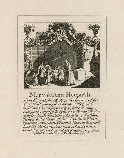 Mary & Ann Hogarth autorstwa English School