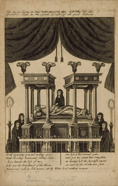 Maria II z Anglii autorstwa English School