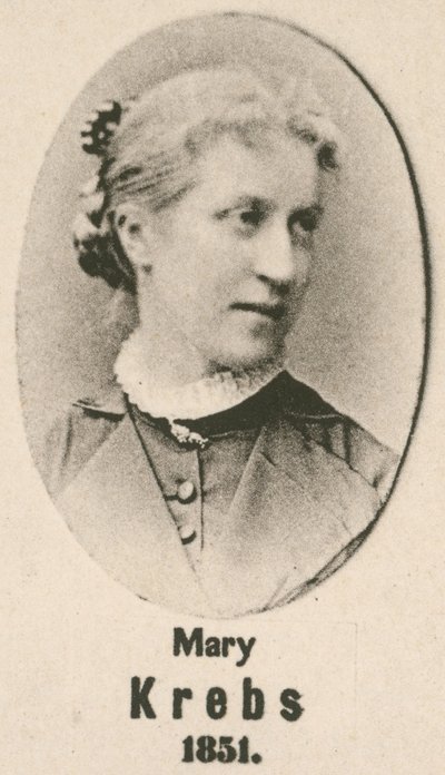 Mary Krebs (grawiura) autorstwa English School