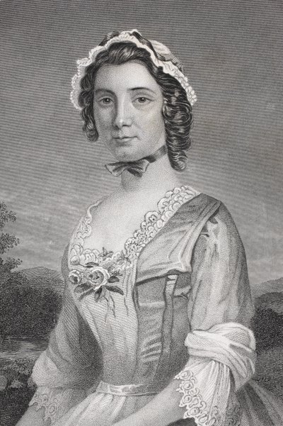 Mary Philipse, z „Galerii Portretów Historycznych”, wydana ok. 1880 r. autorstwa English School