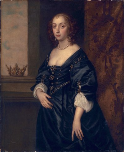 Mary Stewart, księżna Lennox i Richmond, koniec XVII wieku autorstwa English School