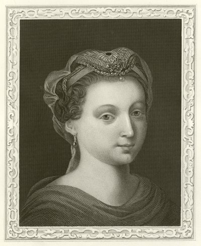 Mary Stuart, królowa Szkocji autorstwa English School