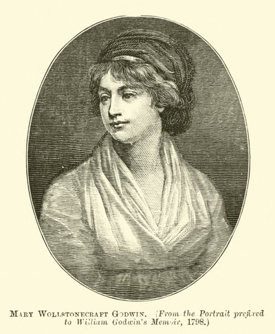 Mary Wollstonecraft Godwin autorstwa English School