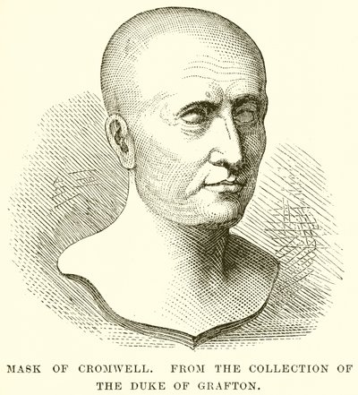 Maska Cromwella autorstwa English School