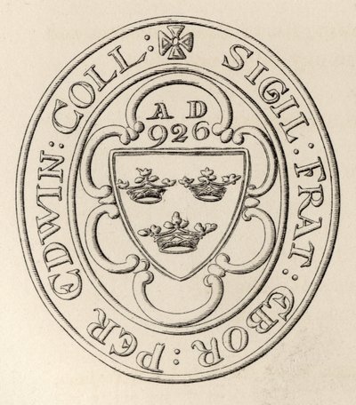 Pieczęć masońska Wielkiej Loży Wielkiej Anglii, York, ok. 1766, z Historii masonerii, tom II, wydanej przez Thomasa C. Jacka, Londyn, 1883 autorstwa English School