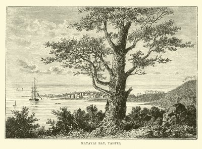 Zatoka Matavai, Tahiti autorstwa English School