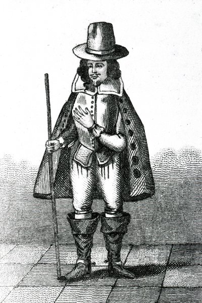Matthew Hopkins, Poszukiwacz czarownic autorstwa English School