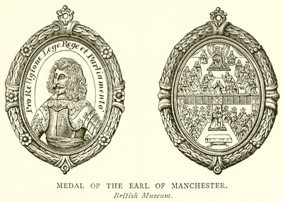 Medal hrabiego Manchesteru autorstwa English School