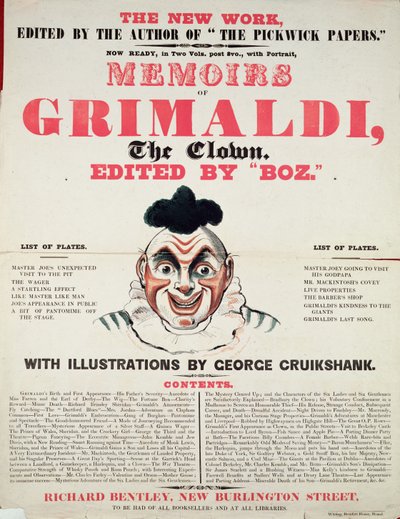 Wspomnienia klauna Grimaldiego, z ilustracjami George