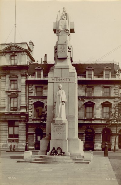 Pomnik Edith Cavell, autorstwa English School