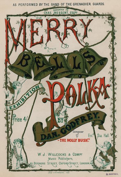 Merry Bells Polka Dana Godfreya w wykonaniu zespołu Grenadier Guards autorstwa English School