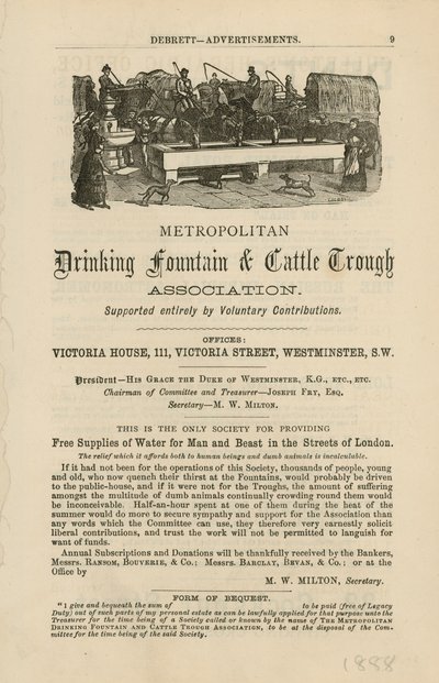 Metropolitan Poidła i Stowarzyszenie Koryta Bydła autorstwa English School