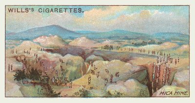 Kopalnia miki (chromolit) autorstwa English School