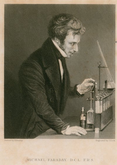Michael Faraday autorstwa English School