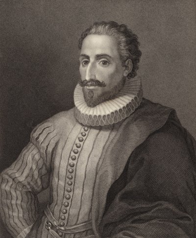 Miguel de Cervantes autorstwa English School