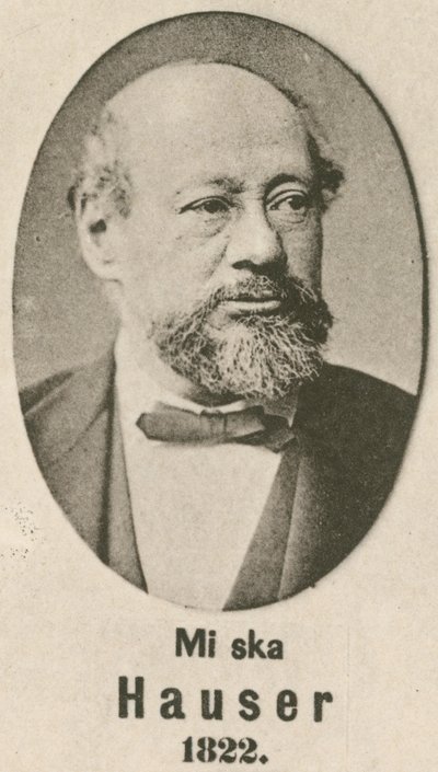 Miska Hauser (gravure) autorstwa English School