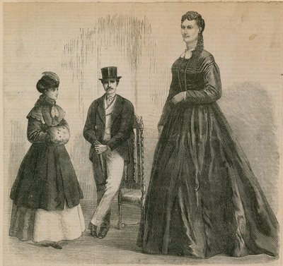 Panna Anna Swann, olbrzymka z Nowej Szkocji autorstwa English School