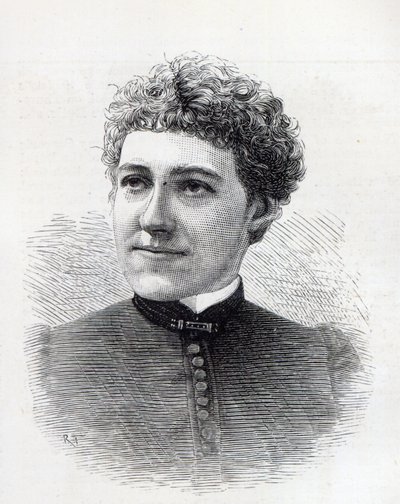 Panna Charlotte Robinson, Dekoratorka Sztuki Domowej Jej Królewskiej Mości, 1887 autorstwa English School