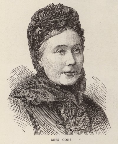 Miss Minusy (grawerowanie) autorstwa English School