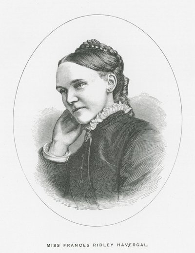 Panna Frances Ridley Havergal (litografia) autorstwa English School