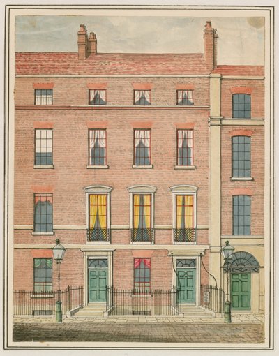 Miss Kellys Theatre (Royalty Theatre), Dean Street, Soho, Londyn (wc na papierze) autorstwa English School
