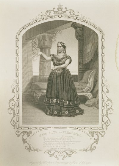 Miss Laura Addison jako Imogen w Cymbeline Williama Szekspira (1564-1616) autorstwa English School