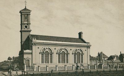 Mission Hall, Dovercourt (litografia) autorstwa English School