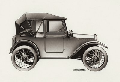 Model T Ford autorstwa English School