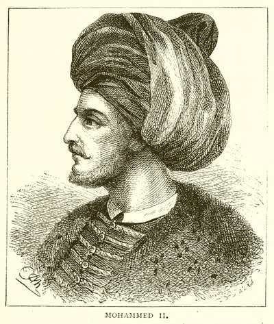 Mahomet II autorstwa English School