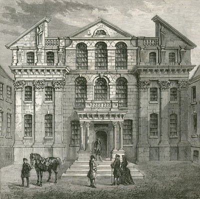 Monmouth House, plac Soho autorstwa English School